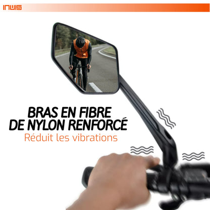 INWIS - Rétroviseur vélo et trottinette électrique  (ref : 01LS) coté gauche